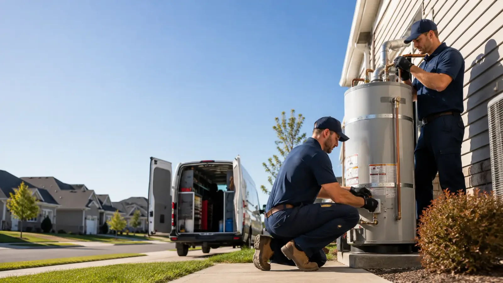 Water Heater Installation in Bokchito, OK